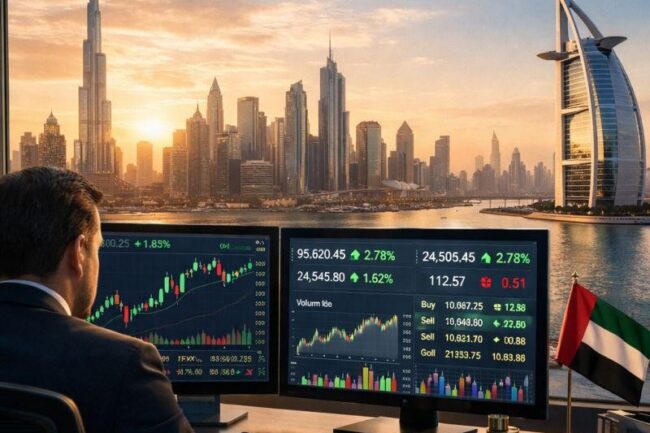 تداول عقود الفروقات في الإمارات
